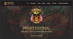 Desktop Screenshot of patongtattoo.com