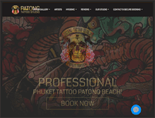 Tablet Screenshot of patongtattoo.com